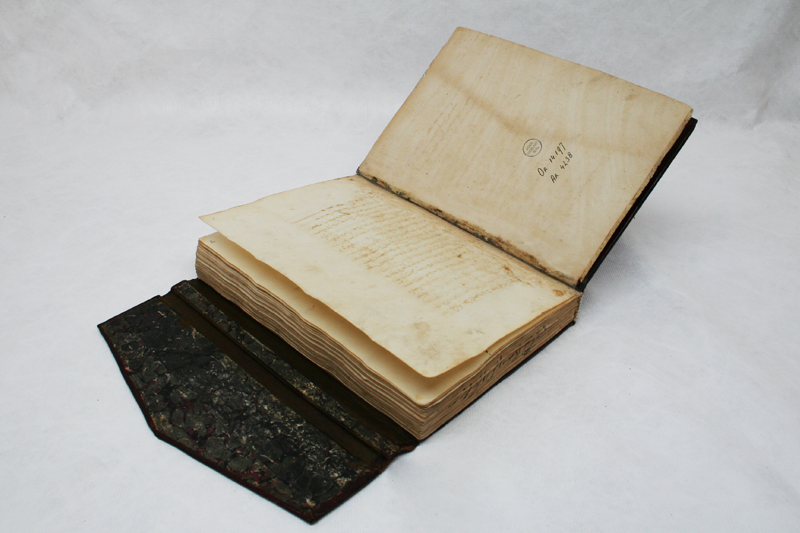 Photo du livre islamique : Ouvrage manuscrit, XIXe siècle, Bibliothèque Universitaire de Leyde, Pays-Bas Avant traitement