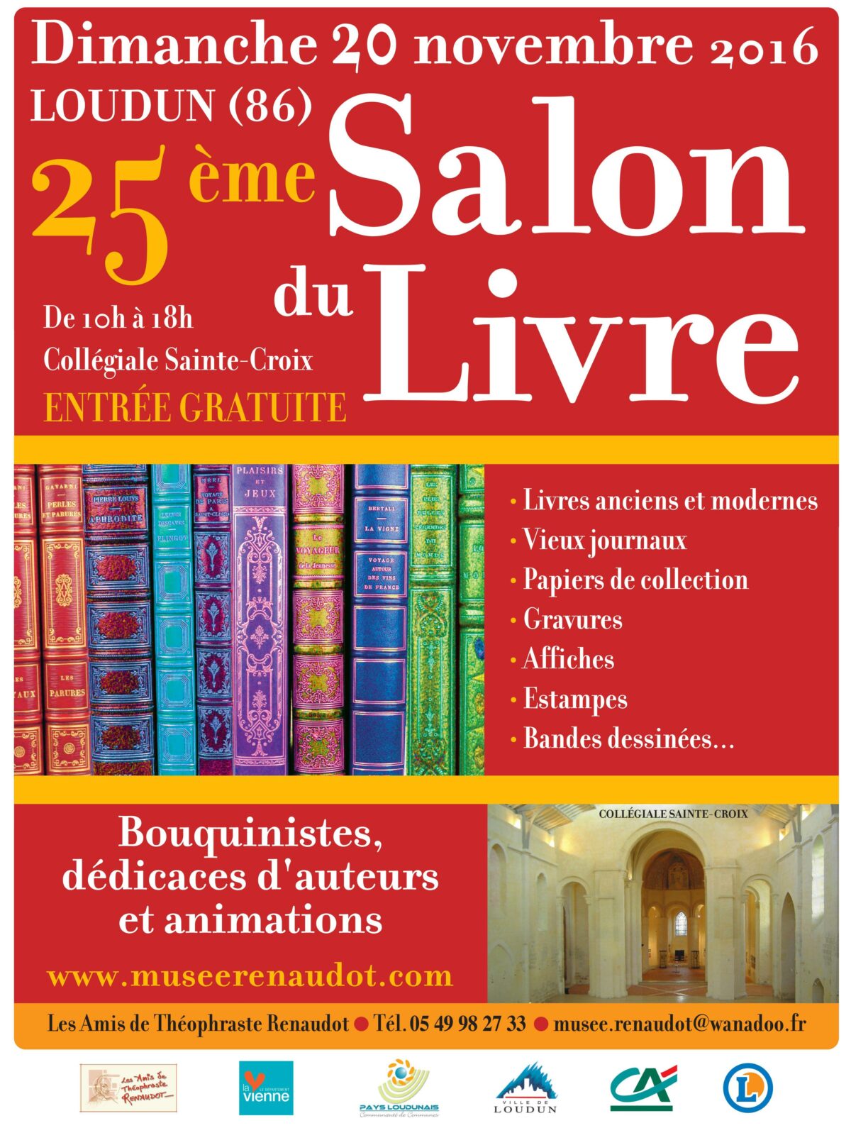 Salon du livre 2016